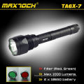 Maxtoch TA6X-7 1000LM XML T6 caza táctico luz LED antorcha